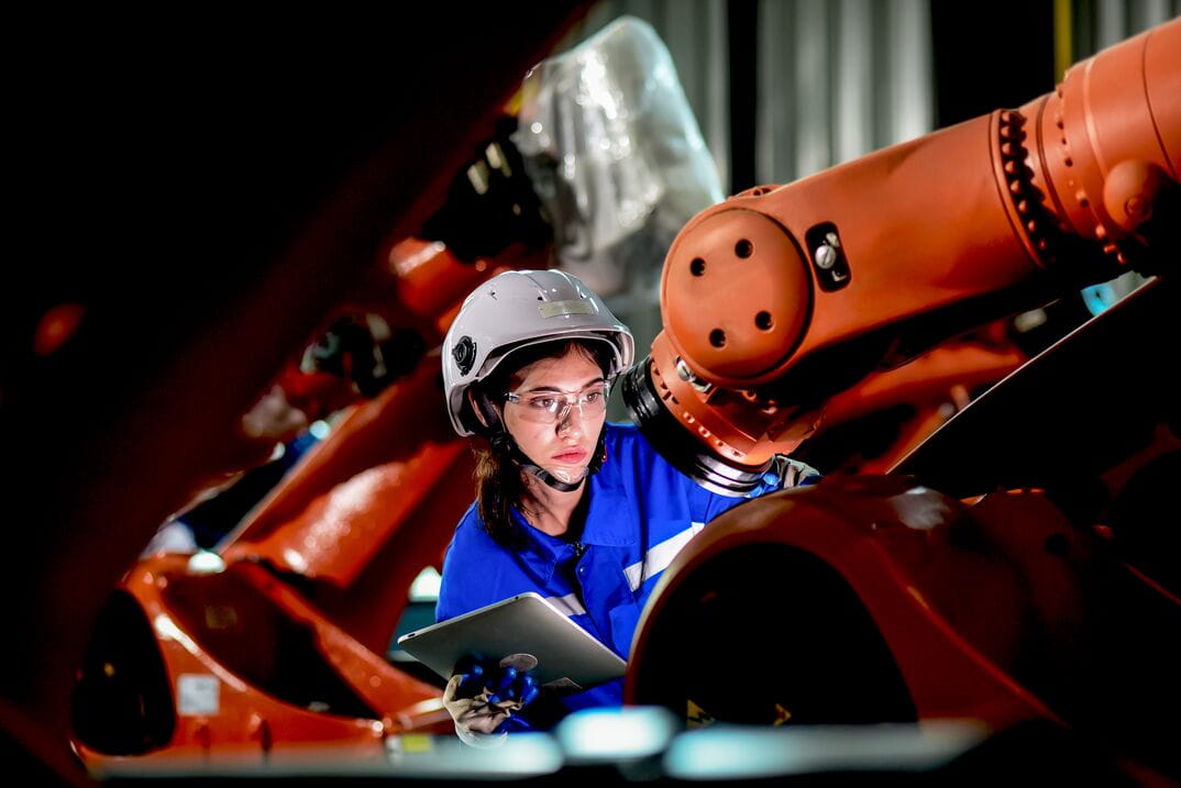 Engineer at working